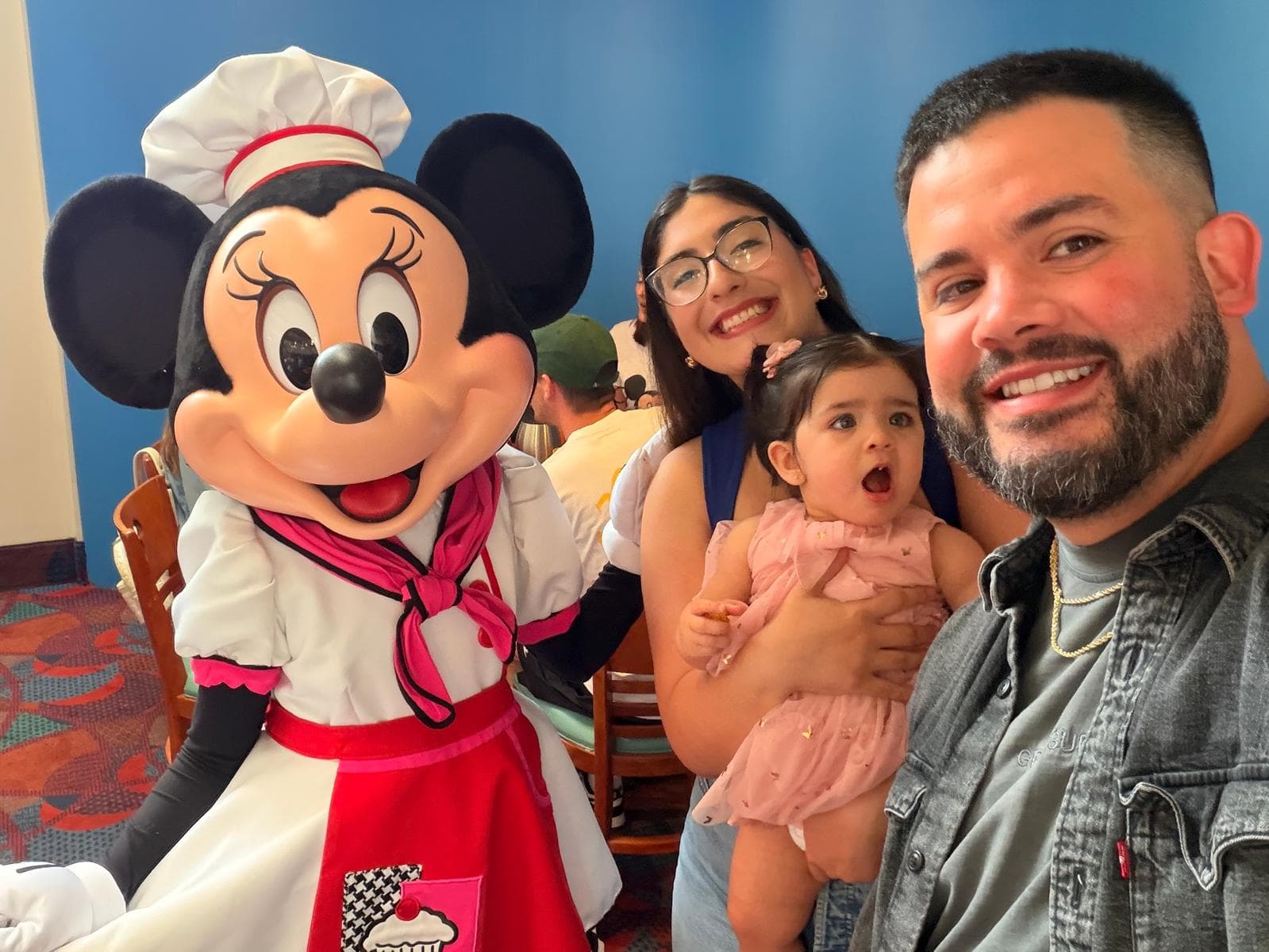 Owner with his daughter at the Carverse Rentals fleet